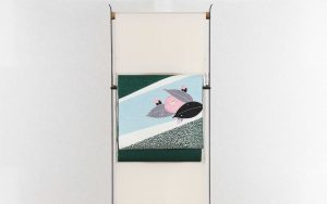 染帯「紅椿」